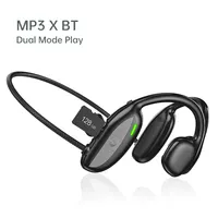 Портативные музыкальные наушники BT, мини водонепроницаемые стерео беспроводные Bluetooth MP3-плеер с ушным крючком, наушники для спортивной пробежек