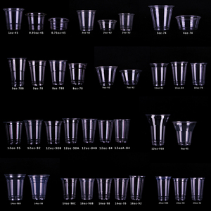 16oz <span class=keywords><strong>En</strong></span> <span class=keywords><strong>Plastique</strong></span> Transparent avec Couvercles Plats pour les Boissons Froides - Product Image 2
