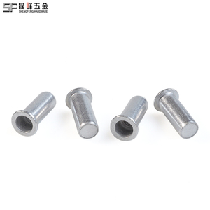 Rivets aveugles en alliage d'aluminium ASTM ISO de haute qualité, à tête plate et tige lisse, métriques/im impériales, classe 4.8 et 6.8, M3-M12 <span class=keywords><strong>AL</strong></span> - Product Image 5