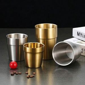Tasse à vin de différentes couleurs, adaptée aux boissons chaudes et froides, plusieurs options, tasse en acier inoxydable OEM - Product Image 2
