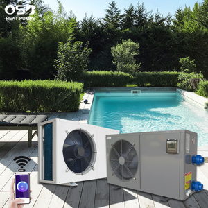 Bomba <span class=keywords><strong>de</strong></span> Calor para Piscina <span class=keywords><strong>de</strong></span> Acero Inoxidable Controlada por WiFi, con Fuente <span class=keywords><strong>de</strong></span> Aire, Energía <span class=keywords><strong>Solar</strong></span> y Eléctrica, Capacidad <span class=keywords><strong>de</strong></span> Calefacción <span class=keywords><strong>de</strong></span> 4.6-9.2kW - Product Image 1