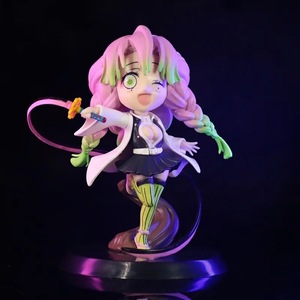 Vente en gros 11cm japonais Anime démon tueur Chibi figurines <span class=keywords><strong>Genya</strong></span> Rengoku Shinobu Kocho Uzui Q Version figurine à collectionner - Product Image 5
