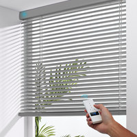 Persianas Venecianas Inteligentes de Aluminio ZSTARR con WiFi, Compatibles con Alexa y Google