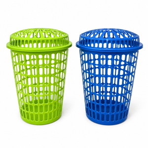Cesto de <span class=keywords><strong>Ropa</strong></span> Grande con Tapa, Cesto de <span class=keywords><strong>Ropa</strong></span> Ventilado <span class=keywords><strong>para</strong></span> Dormitorio y Baño - Product Image 5