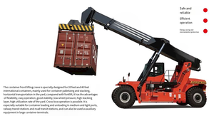 <span class=keywords><strong>Chariot</strong></span> <span class=keywords><strong>élévateur</strong></span> à conteneurs YCMG de 45 tonnes, équipement de manutention portuaire, <span class=keywords><strong>chariot</strong></span> <span class=keywords><strong>élévateur</strong></span> diesel de 45 000 kg avec moteur Cummins pour utilisation en terminal - Product Image 5