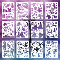Pochoirs de peinture personnalisés en PET, moules de peinture, pochoirs de graffiti pour enfants, pochoirs de tamponnage DIY