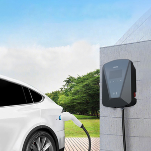 16A ใหม่380V ปลั๊ก Type2 wallbox EV สถานีชาร์จที่มี11kW IP65 5M สายผ่านการรับรอง CE - Product Image 3