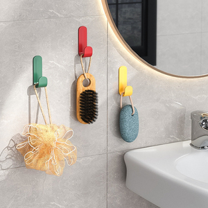 Ganci per Asciugamani Super Adesivi Senza Foratura, per <span class=keywords><strong>Cucina</strong></span> e Bagno, da Parete/Porta, in Plastica ABS Senza Tracce, Vendita all'Ingrosso - Product Image 2