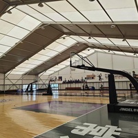 Carpa Deportiva Exterior con Estructura de Aluminio para Baloncesto, Tenis, Bádminton, Carpa para Estadio, Venta al por Mayor de Fábrica