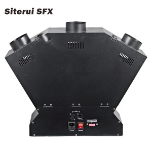 SITERUI SFX professionnel Audio vidéo éclairage DMX contrôle 3 têtes ventilateur forme feu d'artifice tir lanceur scène spectacle effet <span class=keywords><strong>flamme</strong></span> - Product Image 4