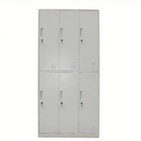 Bureau école salle de sport armoire vestiaire casier en métal armoire de rangement en acier