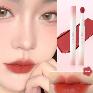 Brillo Labial Mate al Por Mayor con Efecto Cojín <span class=keywords><strong>de</strong></span> Aire, Larga Duración, Resistente al Agua, Crema Labial para Maquillaje Diario - Product Image 1