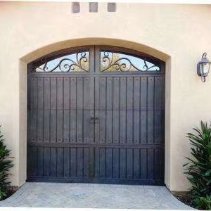 <span class=keywords><strong>Puertas</strong></span> de Hierro Forjado, Puerta Seccional Aislada, Puerta de Garaje Comercial Automática de Seguridad, Paneles de Puerta de Garaje de Tamaño Personalizado - Product Image 3