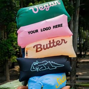โซฟาเป่าลมพกพา เตียงลมสำหรับนั่งพักผ่อนกลางแจ้ง เหมาะสำหรับเทศกาลดนตรี ตั้งแคมป์ ชายหาด และของแจกโปรโมชั่น - Product Image 1
