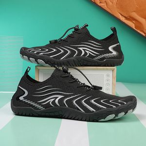 Chaussures d'eau avec empeigne en mesh, semelle en caoutchouc antidérapante, unisexes, plage, été, sport de plein air - Product Image 3