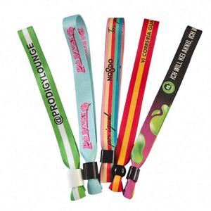 Fabricant d'usine avec 19 ans d'expérience, conception personnalisée gratuite, bracelet tissé personnalisé pour événements, fournitures de fête - Product Image 1