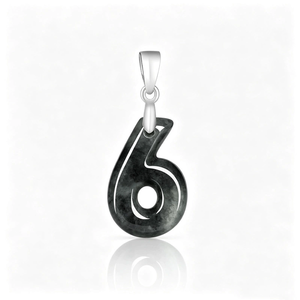 Colgante de Gallo con Números Arábigos de Jadeíta Natural Genuina de Grado A, Chapado en Oro sobre Plata S925, Regalo Budista - Product Image 2