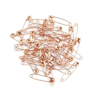 新品ローズゴールド安全ピン + ウィッグピン縫製ポジショニングセット100個衣類固定Tピン - Product Image 5