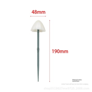 Lampada <span class=keywords><strong>LED</strong></span> <span class=keywords><strong>a</strong></span> Fungo <span class=keywords><strong>Solare</strong></span> IP65 Impermeabile in PVC con Telecomando, Angolo di Illuminazione <span class=keywords><strong>a</strong></span> 360°, Dimmerabile, Luce Bianca Calda 2700K, <span class=keywords><strong>a</strong></span> Batteria <span class=keywords><strong>per</strong></span> Giardino - Product Image 2