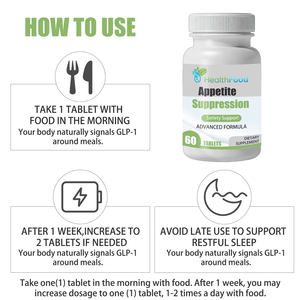 OEM Premium Appetite Control Thermogenic Tablets with L-Phenylalanine Boost Energy Support Natural Satiety Cravings Management - Product Image 3