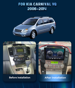 Coche portátil Aijia para REPRODUCTOR DE DVD Android 10 Radio de coche con sistema de navegación GPS estéreo de coche para <span class=keywords><strong>Carnival</strong></span> VQ 2006-2014 - Product Image 2