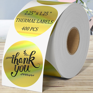 Étiquettes autocollantes rectangulaires en nickel autocollantes sensibles à la chaleur de haute qualité pour usage industriel - Product Image 3