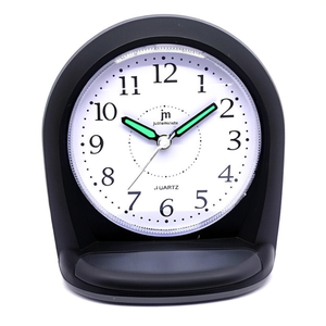 JUSTAMINUTE Alarm <b>Clock</b> with Snooze Function Black JA7079N - Product Image 2