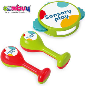 Instruments à main amusants, <span class=keywords><strong>kit</strong></span> de batterie 6 pièces, jouet musical pour bébé - Product Image 5