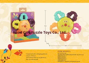 Giocattolo Gonfiabile a Forma di Biberon in Metallo per <span class=keywords><strong>Neonati</strong></span> e Bambini, con Sonaglio e Palla, per l'Allenamento della Presa, Unisex, per <span class=keywords><strong>Neonati</strong></span> 0-1 Anno - Product Image 5