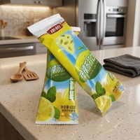 Soda glacée au citron bleu, best-seller, saveur classique rafraîchissante pour les congélateurs des supermarchés