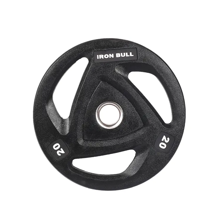 Factory Direct Price Weight Lifting Strength Training Black Cast Iron Round Weight Plates