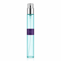 Flacon pulvérisateur de parfum rechargeable vide style stylo 35 ml, dégradé rose avec capuchon doré, portable, voyage, logo personnalisé, vente en gros