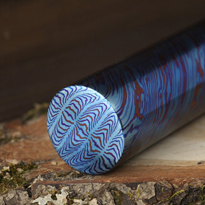 Bastone dambtanium su misura della materia prima per la fabbricazione di anelli di <span class=keywords><strong>titanio</strong></span> damasco barra rotonda - Product Image 2