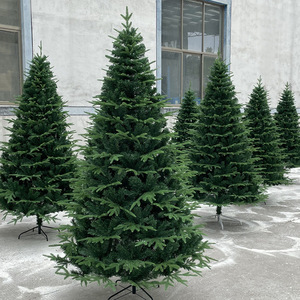 6FT prelit PE & PVC hỗn hợp tuyết đổ xô Pop Up Đảng trang trí nhân tạo Cây giáng sinh - Product Image 2