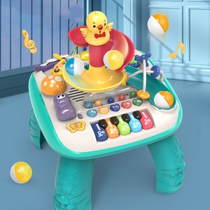 Jouets électroniques pour enfants en gros : Clavier à 5 touches, piano, instruments de musique, jouets de table d'activités pour bébés - Product Image 4