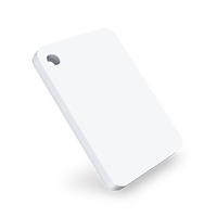 Balise de suivi d'actifs intelligente ultra-mince E8 avec puce BLE 5.0 basse consommation