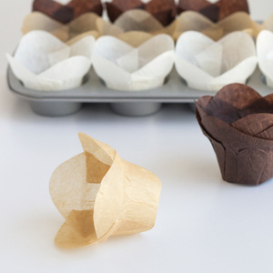 Stampini per Muffin in Stile Naturale per Venditori al Mercato, Pirottini per Cupcake, Strumenti per la Vendita di Muffin con Ingredienti Freschi e Locali - Product Image 5