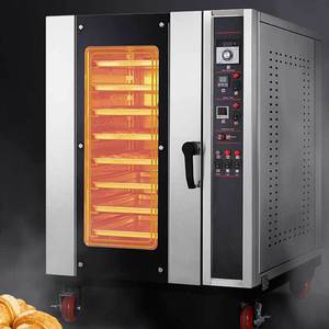 Horno para Asar Pollo y Combo de Panadería |   Horno Rotatorio a Gas Comercial de Alta Calidad con 8 Varillas para Catering - Product Image 4