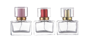 30ML Luxury Square Crystal Glass <b>Perfume</b> <b>Bottle</b> with Multi-Cover Fragrance <b>Sample</b> Cosmetics Spray Sprayer Empty <b>Bottle</b> - Product Image 4