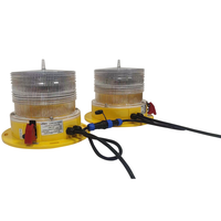 Lampe clignotante 2 m TY10D à double énergie solaire, lampe pour tour de portail, ampoules d'aviation, éclairage d'airsoft