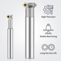 Outil de chanfreinage indexable de précision industriel OEM ODM, queue en acier, pour chanfreinage, ébavurage et fraisage, modèle YK0070, Zhejiang