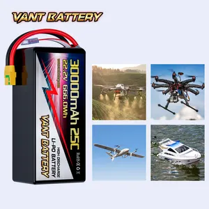 VANT 6S UAV تجربة إضاءة lipo ma 25C V بشاشة مشحونة كهربائيًا للطائرات الزراعية بدون طيار