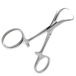 High Quality Backhaus Manual Towel <b>Clamp</b> Sharp Pointed Tips Hemostatic Forceps Surgical Stainless Steel Instrument Set Class II - Product Image 3