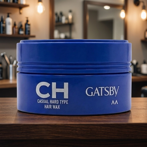 GATSBY 75g Vegan Hair Wax Pomade for <b>Men</b>-Strong Hold Molding Styling for Frizzy Curly Hair & Extensions - Product Image 2
