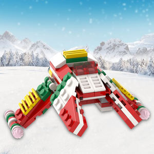MOC2083 Nave Espacial Inquisitor de Navidad, Microfighter de la Guerra de las Galaxias, <span class=keywords><strong>Película</strong></span>, Bloques de Construcción para Armar, Juguetes de Ladrillos para Niños, 106 Piezas - Product Image 2