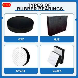 Neopren-Lager kissen Nature Rubber Bearig Laminated Elastomer <span class=keywords><strong>Bearing</strong></span> Pad für Bridge - Product Image 5