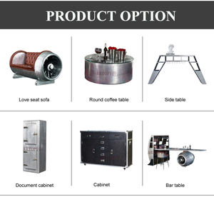 <span class=keywords><strong>Poltrona</strong></span> <span class=keywords><strong>da</strong></span> Soggiorno in Alluminio con Design <span class=keywords><strong>Vintage</strong></span> - Product Image 5