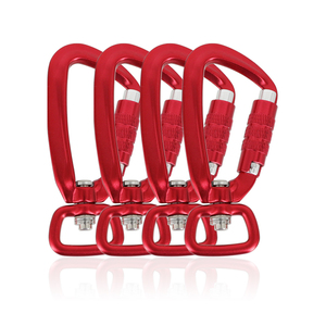 Jensan moschettone girevole in alluminio resistente e di alta qualità moschettone girevole moschettone 7075 alluminio per guinzaglio per cani A7075 - Product Image 1