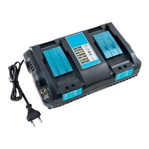 <b>Power</b> <b>Tools</b> Battery Dual Charger Li-Ion 14.4V-18V BL US/EU Plug <b>Tool</b> Battery <b>Accessories</b> Charger - Product Image 6