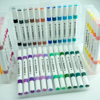 Kit de stylos à peinture acrylique XiYuan XY-007 à fort rendu des couleurs pour la création artistique